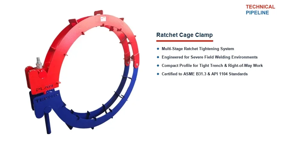 Ratchet Cage Clamp (10" - 60")