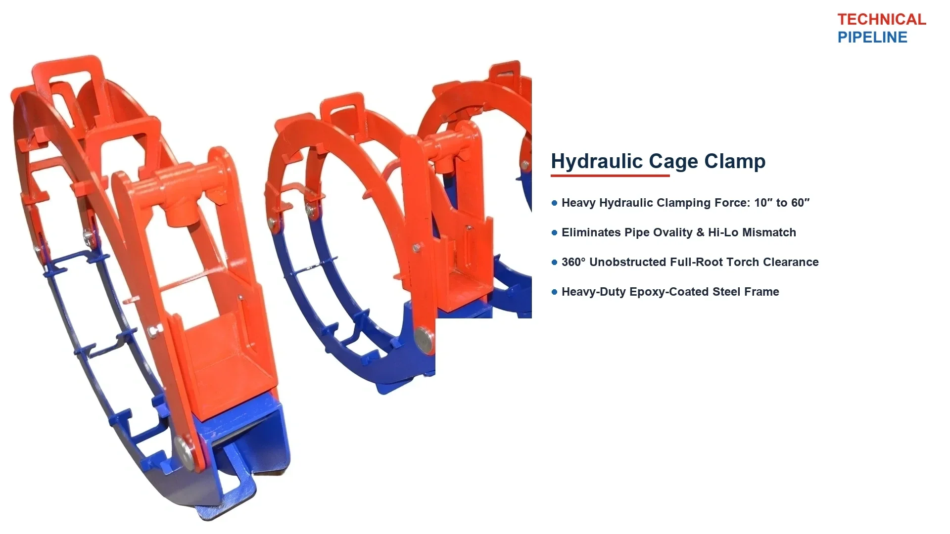 Hydraulic Cage Clamp (10" - 120")